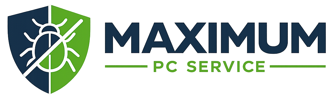 Maximum PC Service Logo
